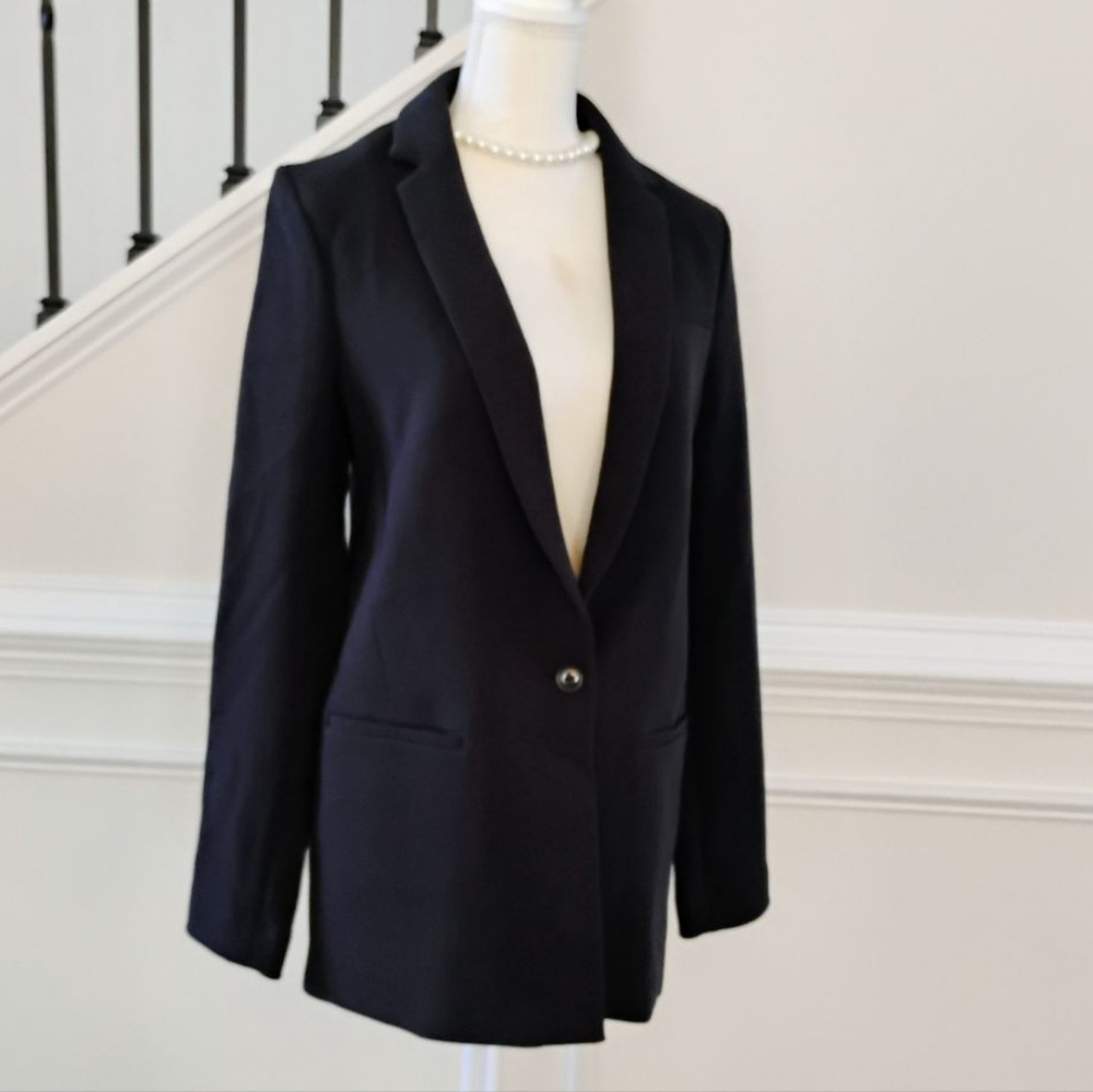 Banana Republic Women's Black Blazer Sz-10 - Picture 11 of 13